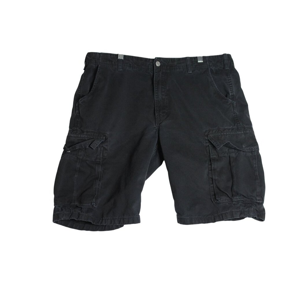Levis Strauss Black Cargo Shorts Mens w36 - 10" Inseam